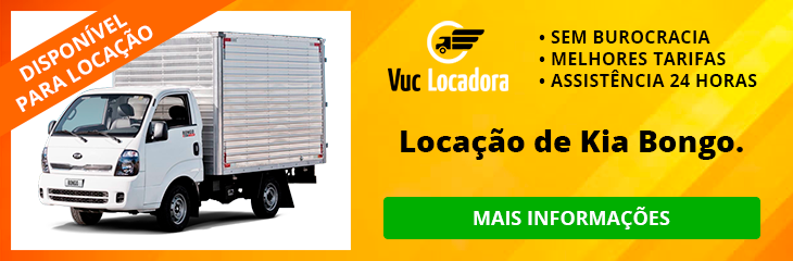 Locação de Kia Bongo em São Paulo Locação de Kia Bongo em São Paulo