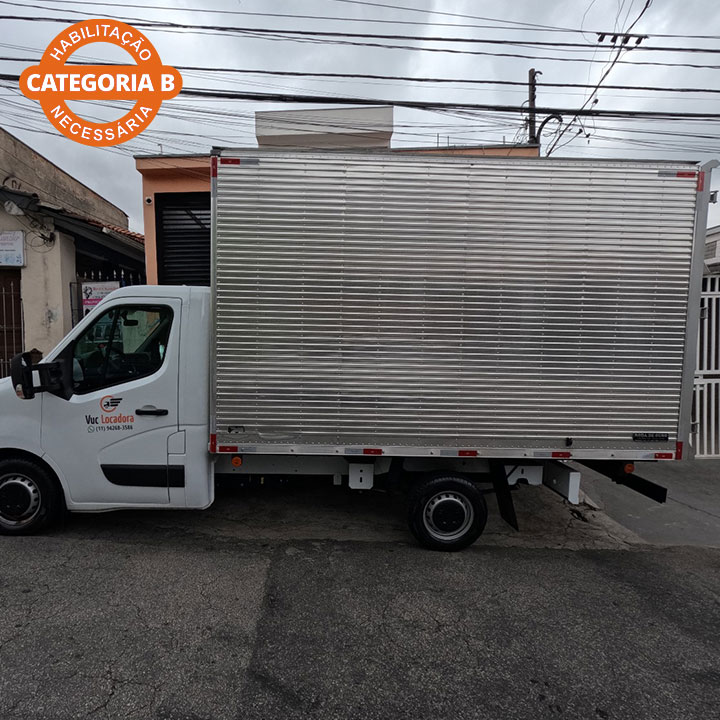 Aluguel VUC Renault Master Baú SP