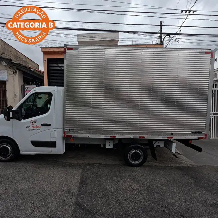 Aluguel VUC Renault Master Baú SP